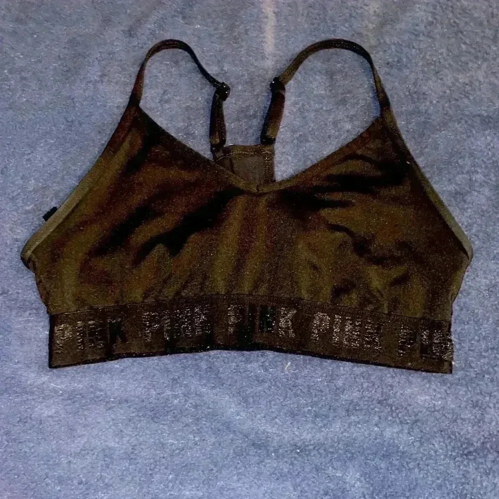 Pink Sports Bra